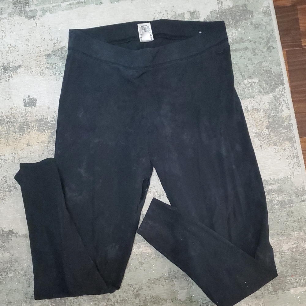 PINK Victoria's Secret Charcoal Marble Color Leggings